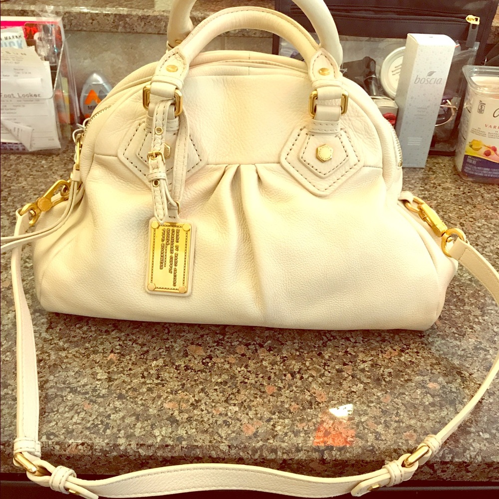 Marc Jacobs Cream Satchel